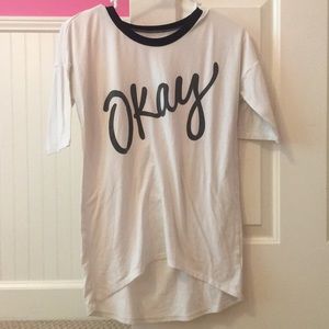 “Okay” t-shirt